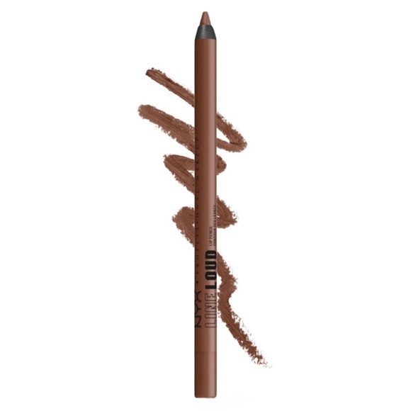 $5❤️‍🔥 NYX Line Loud Lip Liner TOTAL BALLER 👄 NEW SEALED Brown Lipliner - Picture 1 of 6